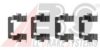 OJD 1278 Accessory Kit, disc brake pads